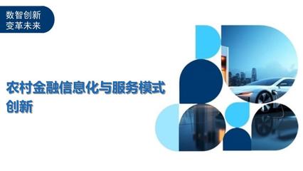农村金融信息化与服务模式创新 金融信息服务的深度剖析与洞察